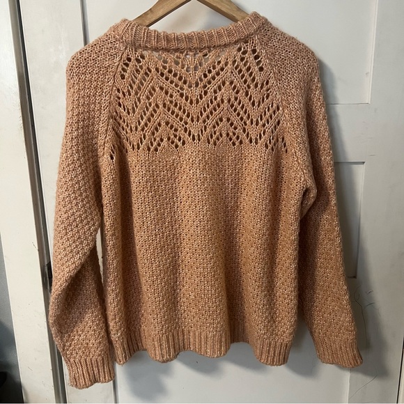 Cocogio Anthropology wool blend sweater in coral size medium - Picture 3 of 11